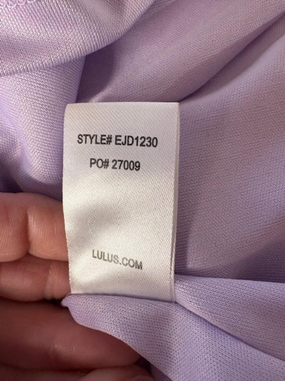 NWOT Lulus Cocktail/event dress sunburst pleats lavender chiffon never worn sz S - Picture 13 of 16